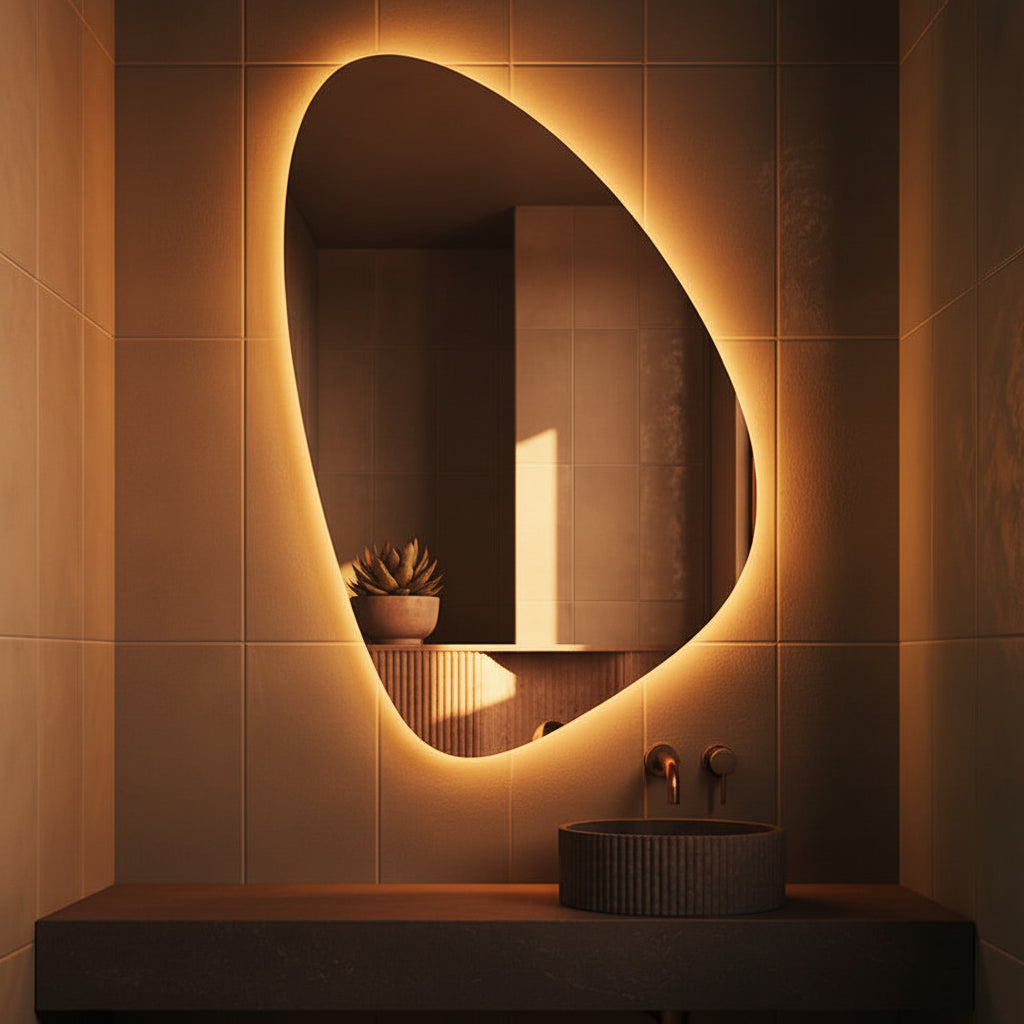 Pebble Mirror