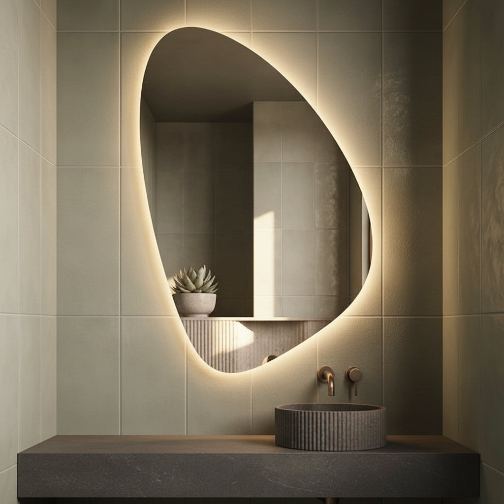Pebble Mirror