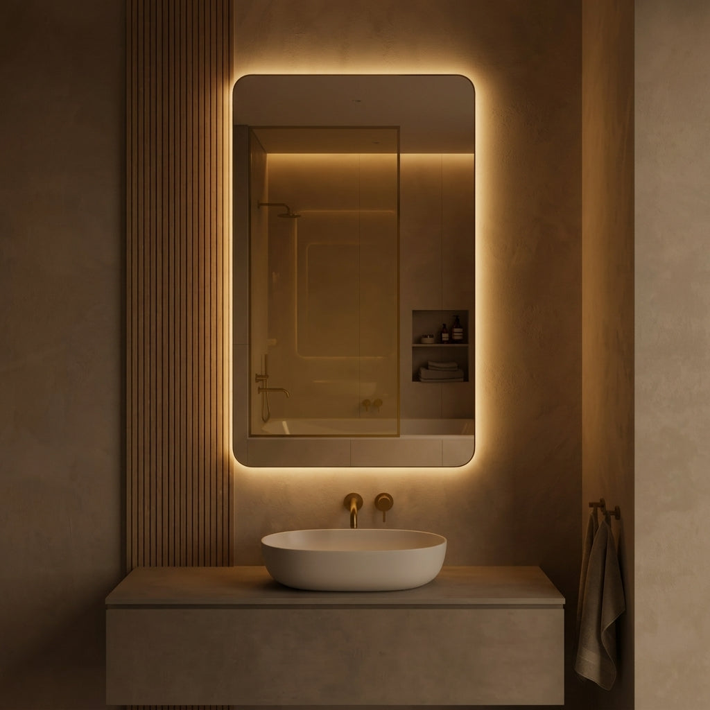 Rounded Rectangle Mirror