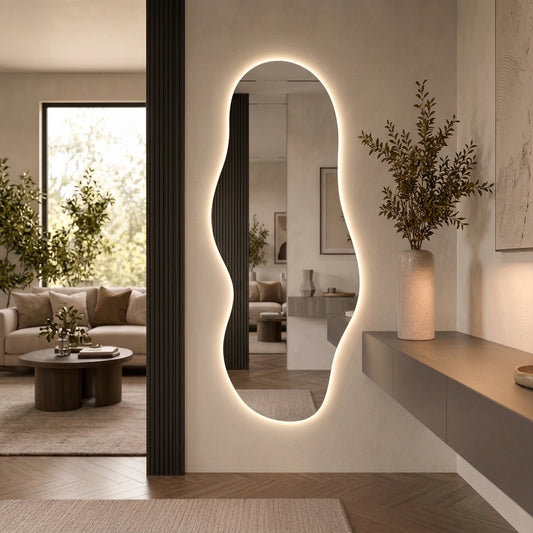 Wave Wall Mirror