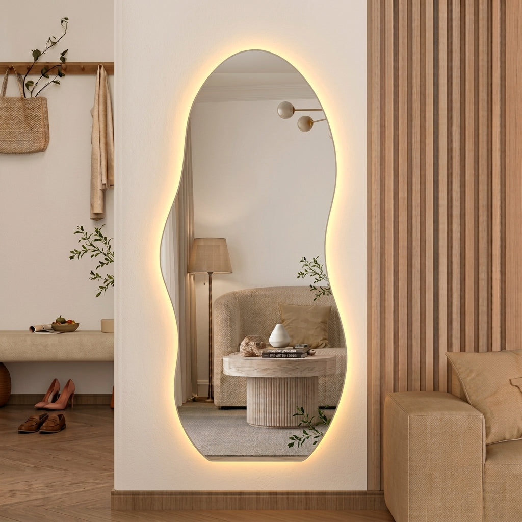 Pure Wave Wall Mirror