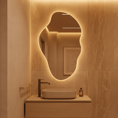 Pebble Mirrors